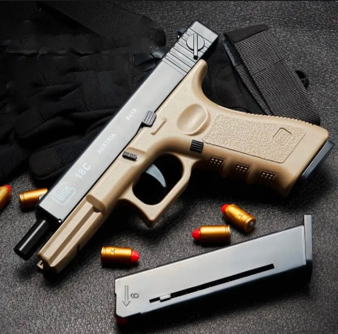 Glock Style Soft Bullet Toy Gun With Foam Darts