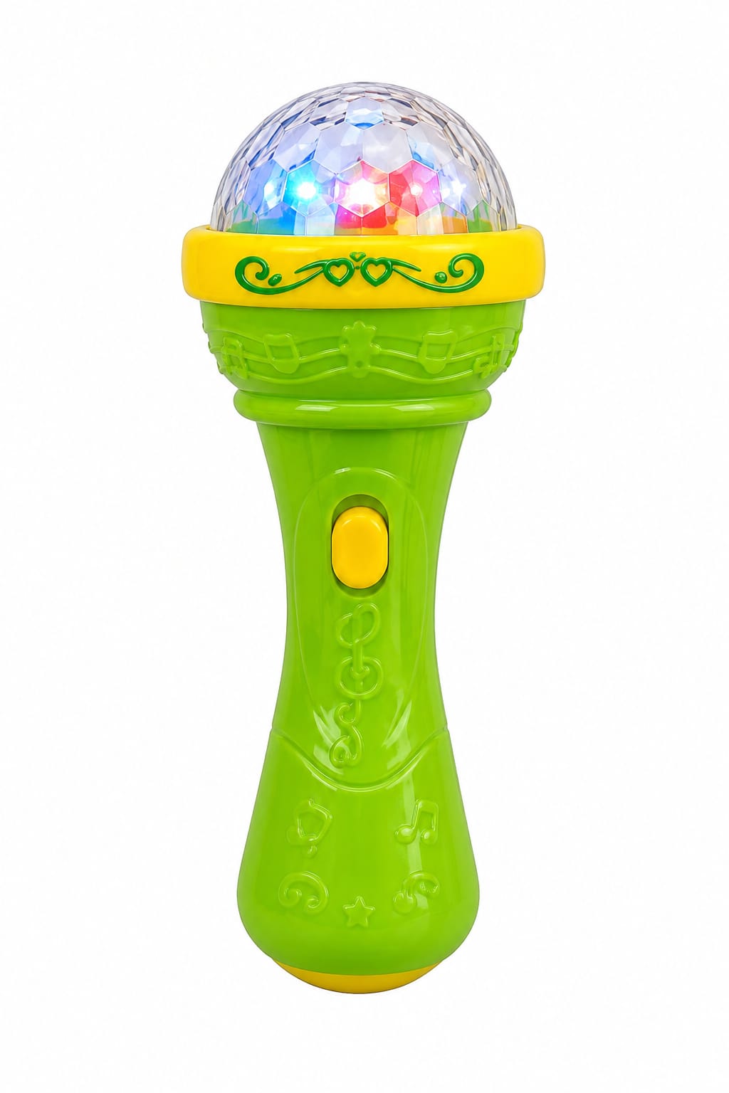 Electric Music Microphone Toy with LED Lights & Sound for Kids