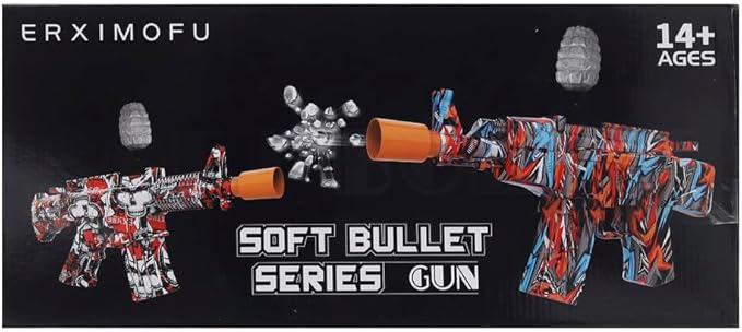 Rechargeable Soft Bullet Blaster Toy For Kids 14+