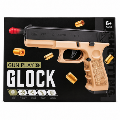 Glock Style Soft Bullet Toy Gun With Foam Darts