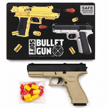 Glock Style Soft Bullet Toy Gun With Foam Darts