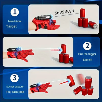 Spider Web Launcher Glove Toy For Kids