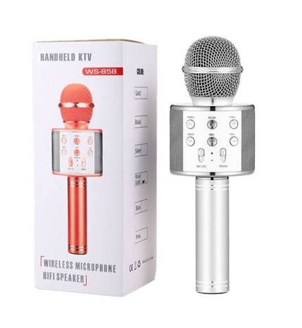 Wireless Bluetooth Karaoke Microphone | Portable Handheld KTV Speaker for Kids & Adults